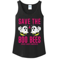 Save The Boobees Boo Bees Breast Cancer Halloween Ladies Essential Tank