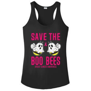 Save The Boobees Boo Bees Breast Cancer Halloween Ladies PosiCharge Competitor Racerback Tank