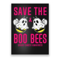 Save The Boobees Boo Bees Breast Cancer Halloween Poster