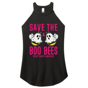 Save The Boobees Boo Bees Breast Cancer Halloween Women's Perfect Tri Rocker Tank