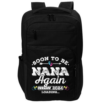 Soon To Be Nana Again 2024 Loading Pregnancy Announcement Impact Tech Backpack