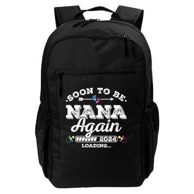 Soon To Be Nana Again 2024 Loading Pregnancy Announcement Backpack