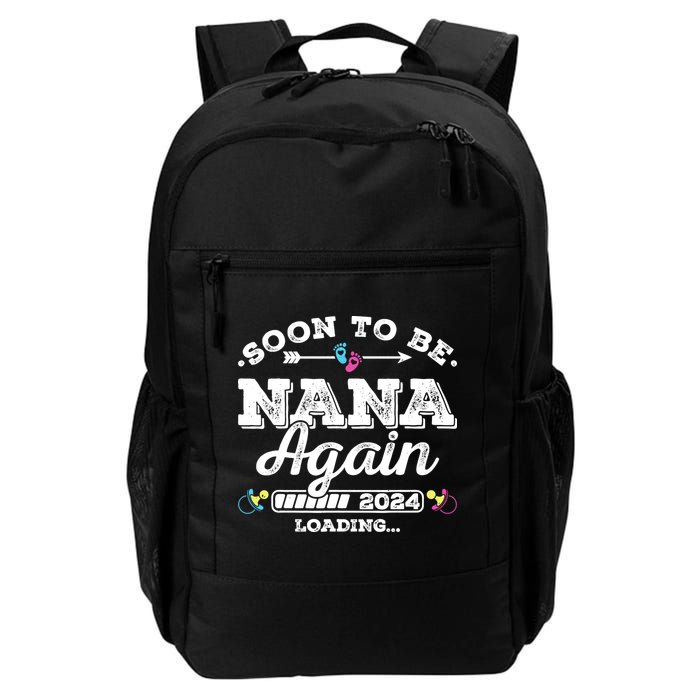Soon To Be Nana Again 2024 Loading Pregnancy Announcement Backpack