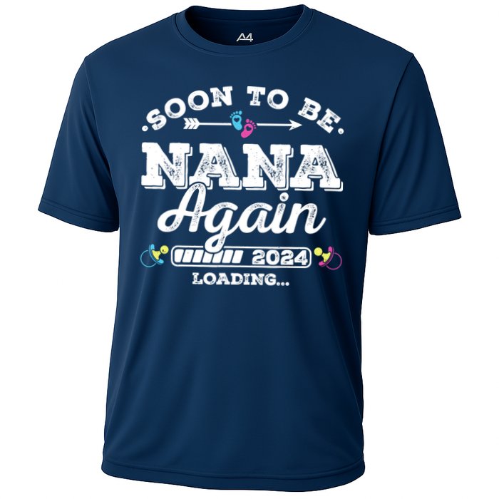 Soon To Be Nana Again 2024 Loading Pregnancy Announcement Performance Shirt