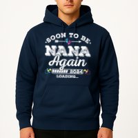 Soon To Be Nana Again 2024 Loading Pregnancy Announcement Hoodie