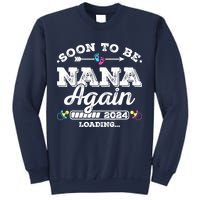 Soon To Be Nana Again 2024 Loading Pregnancy Announcement Sweatshirt