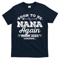 Soon To Be Nana Again 2024 Loading Pregnancy Announcement T-Shirt
