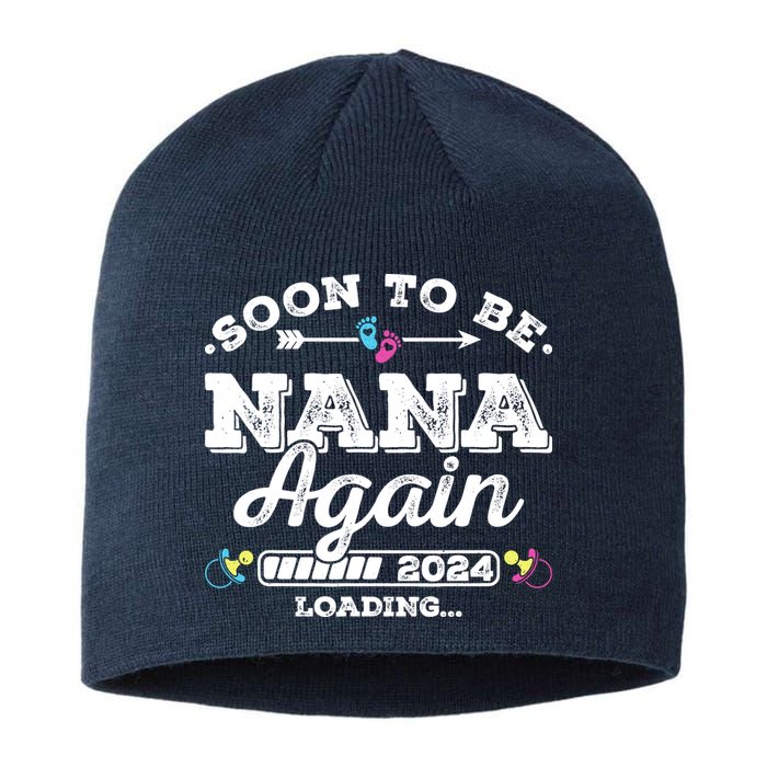 Soon To Be Nana Again 2024 Loading Pregnancy Announcement Sustainable Beanie