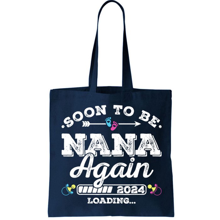 Soon To Be Nana Again 2024 Loading Pregnancy Announcement Bag