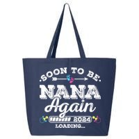 Soon To Be Nana Again 2024 Loading Pregnancy Announcement 25L Jumbo Tote
