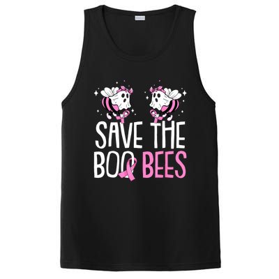 Save The Breast Cancer Awareness Boo Bees Halloween PosiCharge Competitor Tank