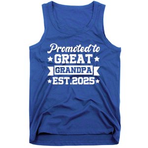 Soon To Be Great Grandfather Promoted To Great Grandpa 2025 Gift Tank Top