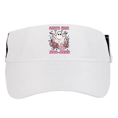 Save The Boo Bees Halloween Breast Cancer Awareness Adult Drive Performance Visor