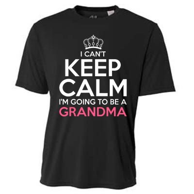 Soon To Be Grandma Art For Mom Women New Grandmother Grandma Cooling Performance Crew T-Shirt