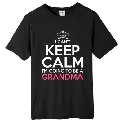 Soon To Be Grandma Art For Mom Women New Grandmother Grandma Tall Fusion ChromaSoft Performance T-Shirt