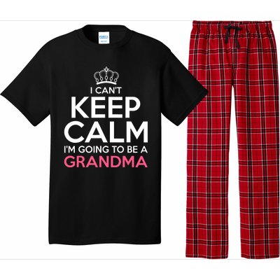 Soon To Be Grandma Art For Mom Women New Grandmother Grandma Pajama Set