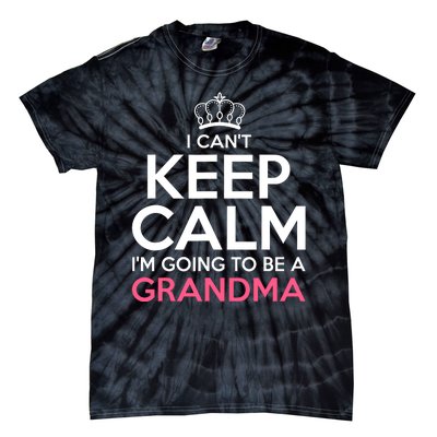 Soon To Be Grandma Art For Mom Women New Grandmother Grandma Tie-Dye T-Shirt