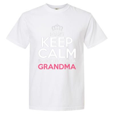 Soon To Be Grandma Art For Mom Women New Grandmother Grandma Garment-Dyed Heavyweight T-Shirt