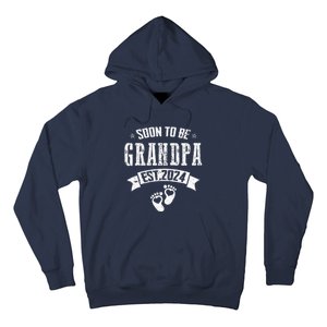 Soon To Be Grandpa Promoted To Grandpa 2024 Hoodie