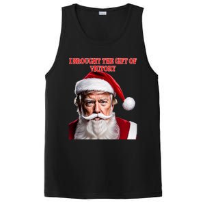 Santa Trump Brought Victory For Christmas Funny Cute Gift PosiCharge Competitor Tank