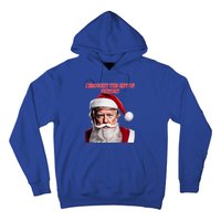 Santa Trump Brought Victory For Christmas Funny Cute Gift Hoodie