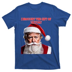 Santa Trump Brought Victory For Christmas Funny Cute Gift T-Shirt