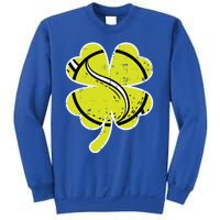 Shamrock Tennis Ball St Patricks Day Sports Meaningful Gift Sweatshirt