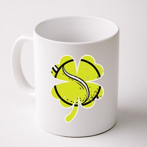 Shamrock Tennis Ball St Patricks Day Sports Meaningful Gift Coffee Mug