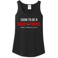 Soon To Be A Daddy Of Twins Expecting Father Ladies Essential Tank