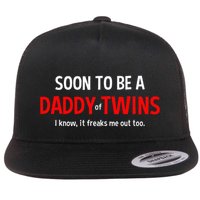 Soon To Be A Daddy Of Twins Expecting Father Flatbill Hat