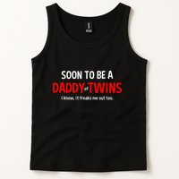 Soon To Be A Daddy Of Twins Expecting Father Tank Top
