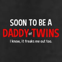 Soon To Be A Daddy Of Twins Expecting Father Microfiber Hand Towel