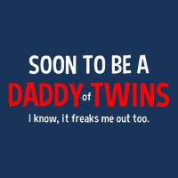 Soon To Be A Daddy Of Twins Expecting Father Infant Baby Jersey Bodysuit