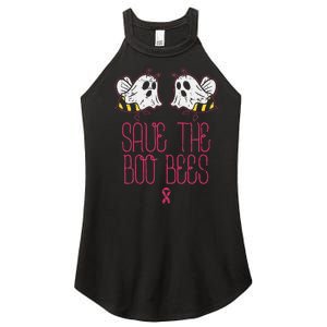 Save The Boobees Boo Bees Breast Cancer Halloween Women's Perfect Tri Rocker Tank