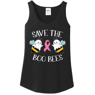 Save The BooBees Lazy Halloween Costume Breast Cancer Ladies Essential Tank