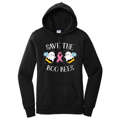 Save The BooBees Lazy Halloween Costume Breast Cancer Women's Pullover Hoodie