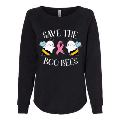 Save The BooBees Lazy Halloween Costume Breast Cancer Womens California Wash Sweatshirt