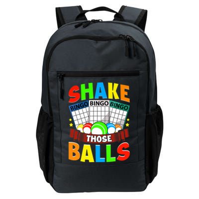 Shake Those Balls Funny Bingo Player Bingo Novelties Daily Commute Backpack