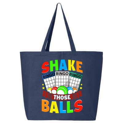 Shake Those Balls Funny Bingo Player Bingo Novelties 25L Jumbo Tote