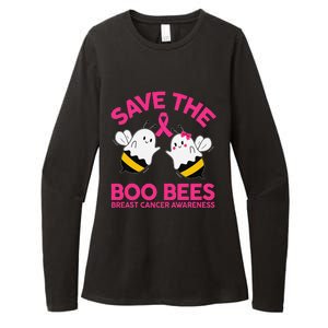 Save The Boobees Breast Cancer Halloween For Women Womens CVC Long Sleeve Shirt