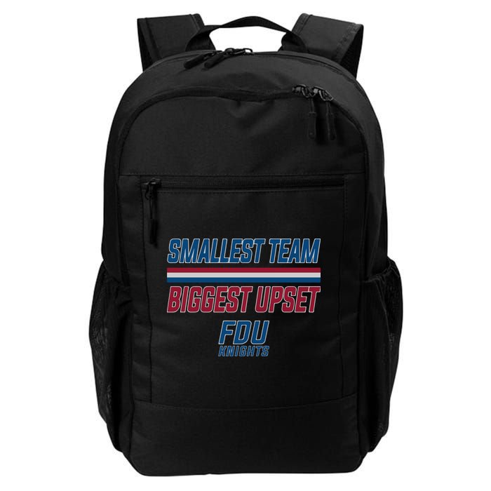 Smallest Team, Biggest Upset FDU Backpack