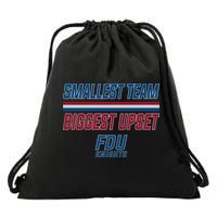 Smallest Team, Biggest Upset FDU Drawstring Bag
