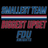 Smallest Team, Biggest Upset FDU Drawstring Bag