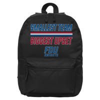 Smallest Team, Biggest Upset FDU 16 in Basic Backpack