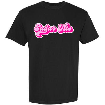 Sugar Tits Bubblegum Pink Garment-Dyed Heavyweight T-Shirt