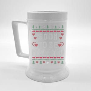 Soon To Be MerryD Engaged Couples Matching Ugly Christmas Gift Beer Stein