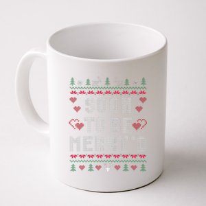 Soon To Be MerryD Engaged Couples Matching Ugly Christmas Gift Coffee Mug