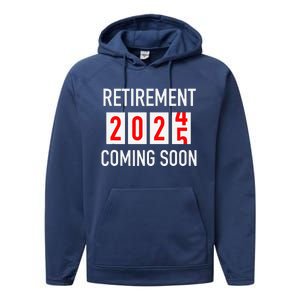 Soon To Be Retired Coming Soon 2025 Countdown Performance Fleece Hoodie