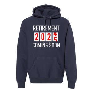 Soon To Be Retired Coming Soon 2025 Countdown Premium Hoodie