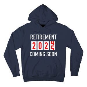 Soon To Be Retired Coming Soon 2025 Countdown Tall Hoodie